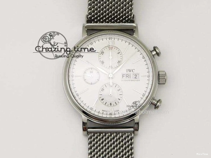 MIROTIME 0324 Portofino Automatic SS FKF 1:1 Best Edition Blue Dial on Blue Leather Strap A Cozy 7133